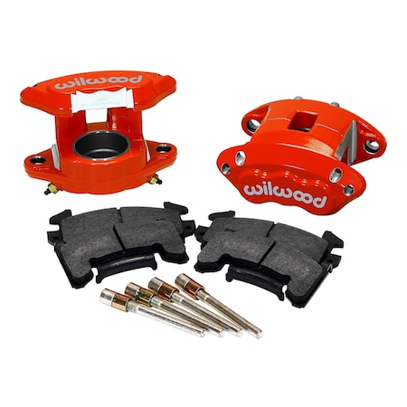 Front Caliper Kit, Red